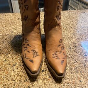 Leather Boots Dan Post barely worn